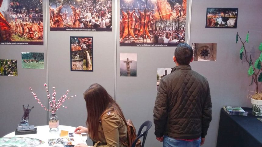 Moraña comeza a promoción da 50ª Festa do Carneiro ao Espeto en Festur no marco da Semana Verde de Galicia